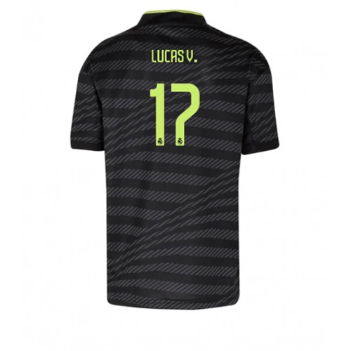 Real Madrid Lucas Vazquez #17 Tredje Tröja 2022-23 Kortärmad Real Madrid Lucas Vazquez #17 Tredje Tröja 2022-23 Kortärmad